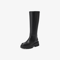 Women Sleek Straight‑Shaft Knee‑High Boots