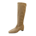 Women Sleek Straight‑Shaft Knee‑High Boots