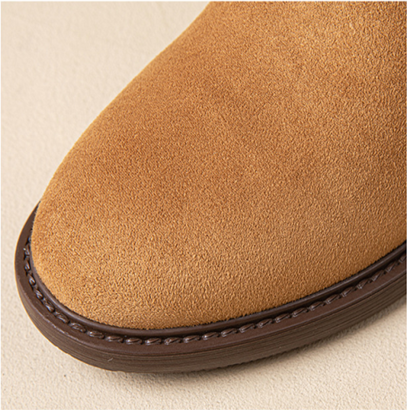 Women's Suede Western Ankle Boots